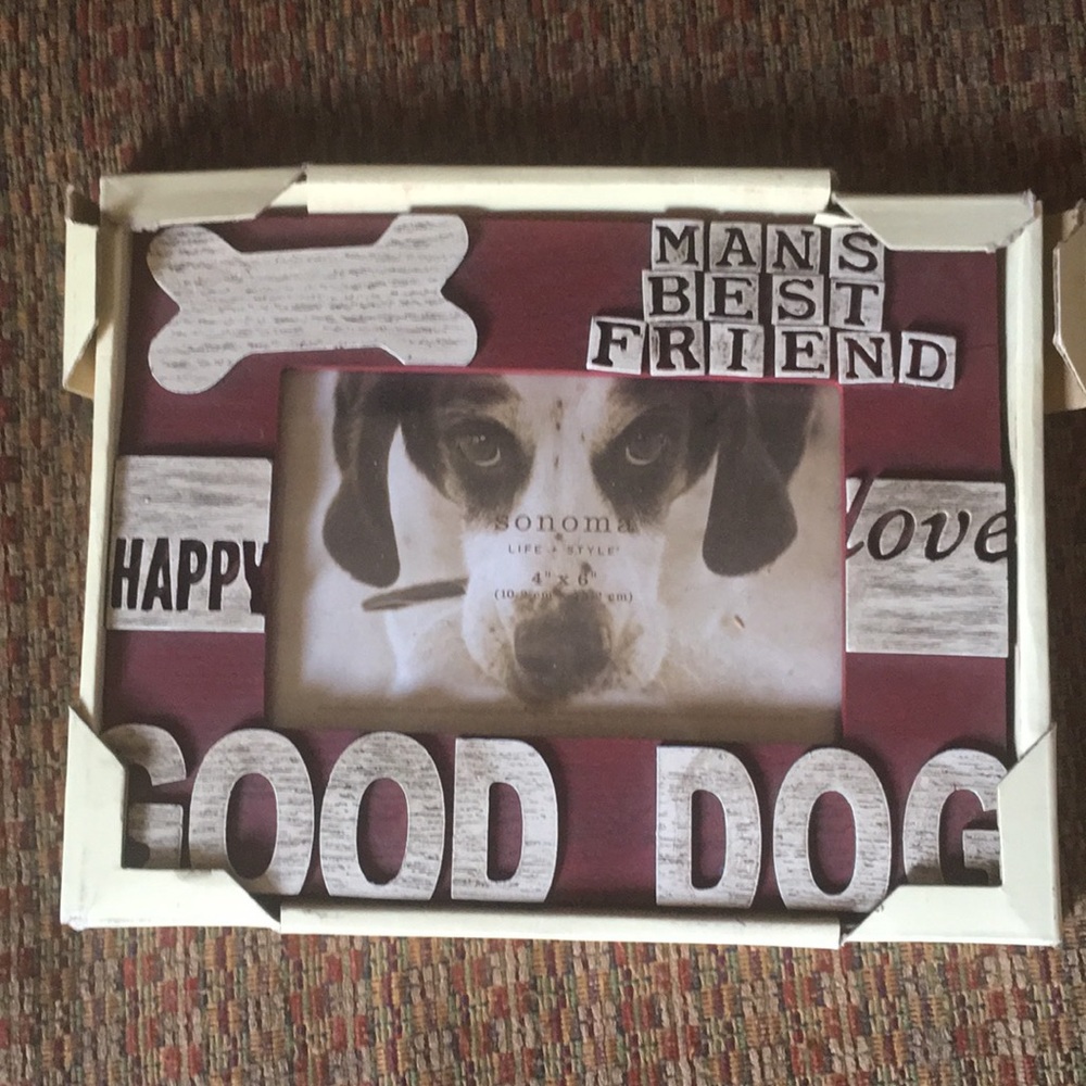 Good Dog picture frame